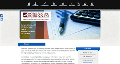 Desktop Screenshot of morgancpa.com